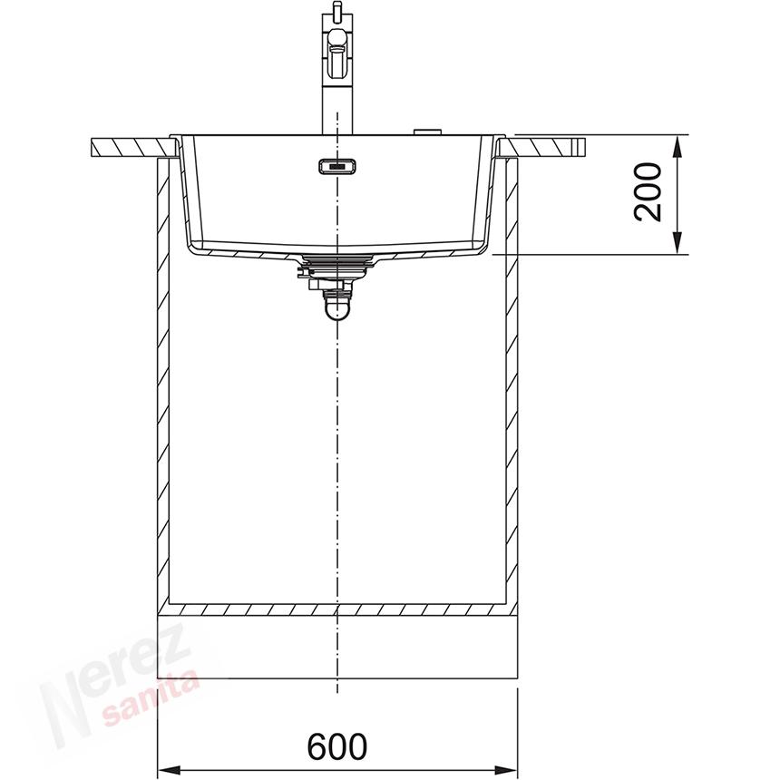 Dřez Franke MRG 110-52 bílá led