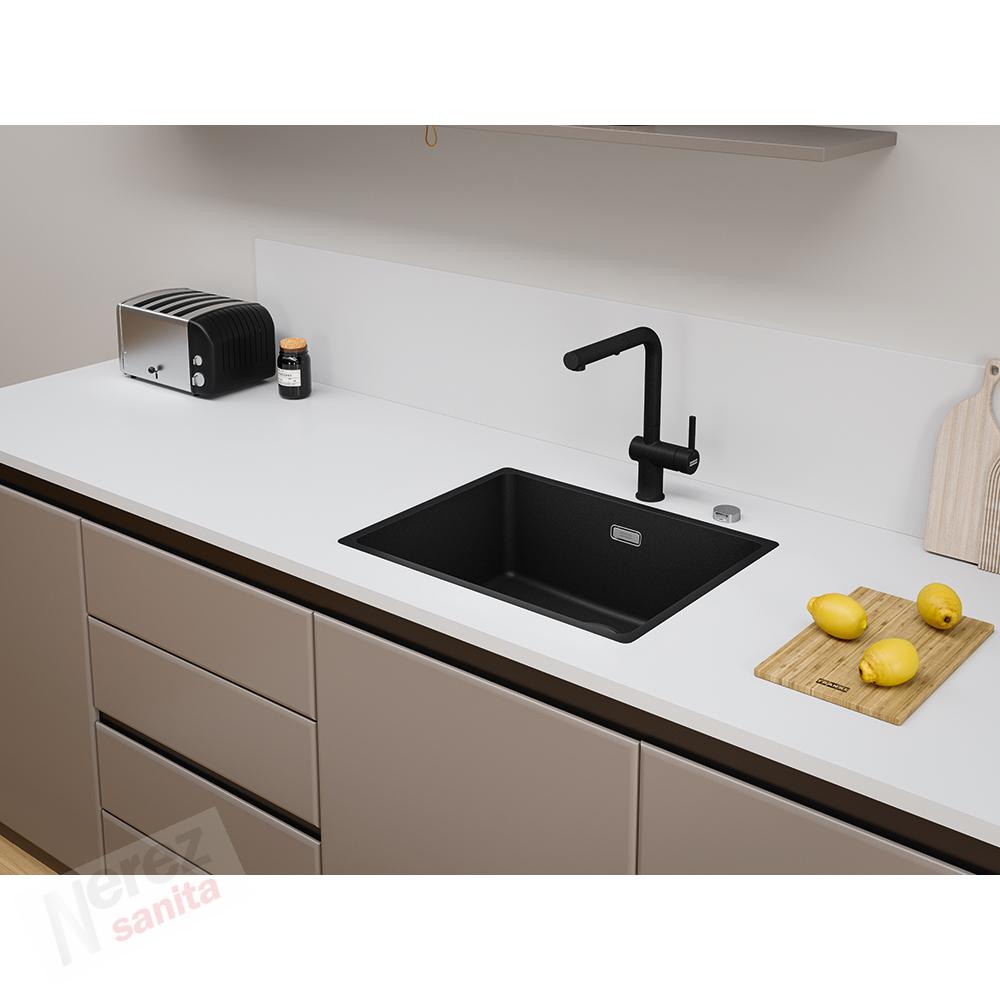 Dřez Franke MRG 110-52 černá matná