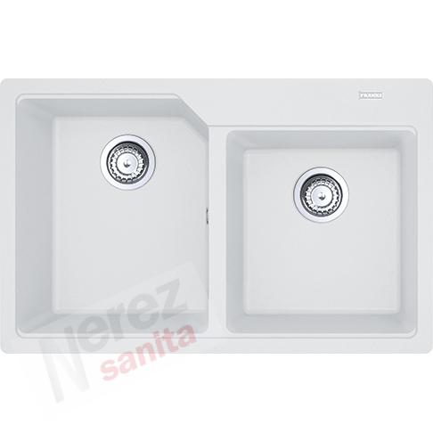 Dřez Franke UBG 620-78 bílá led