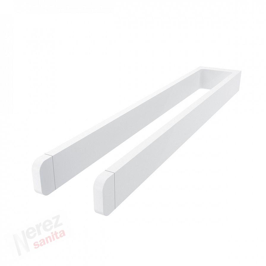 Držák na ručníky bílý 37cm MAB 29098-05