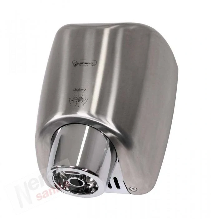 Vysoušeč rukou JET DRYER BOOSTER stříbrný kov