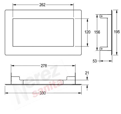 Klapka pro vhazování odpadků Franke KWC RODX605TT