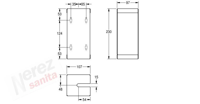 Držák na WC štětku Franke KWC RODX687