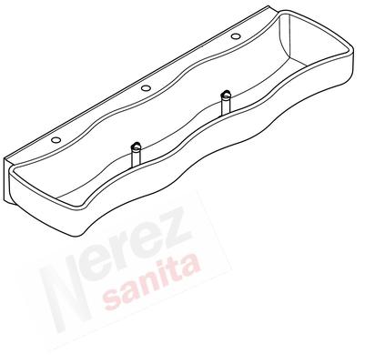 Dětský mycí žlab Franke KWC SANW215