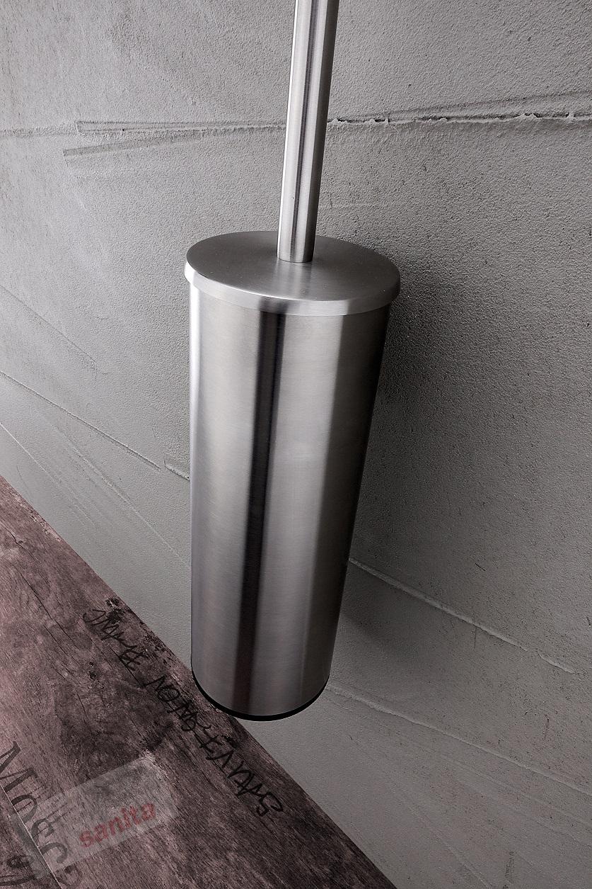 Toaletní tubusový WC kartáč nerez UNM 13094E-10