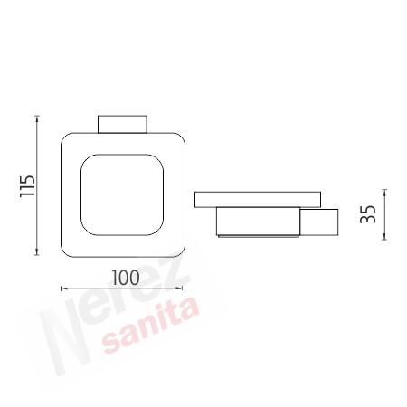 Mýdlenka černá Ki 14059C-90