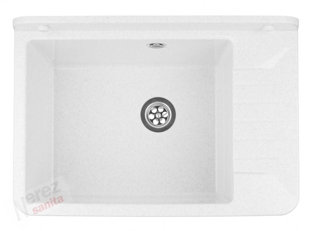 Technický dřez ZELVO COMPACT 505 bílý