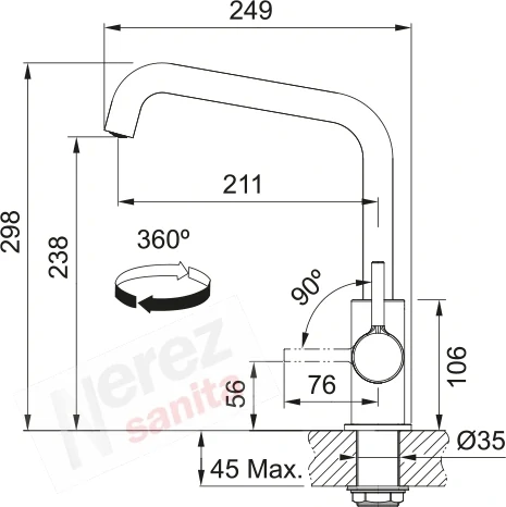 Baterie Franke FS 2847.901 černá