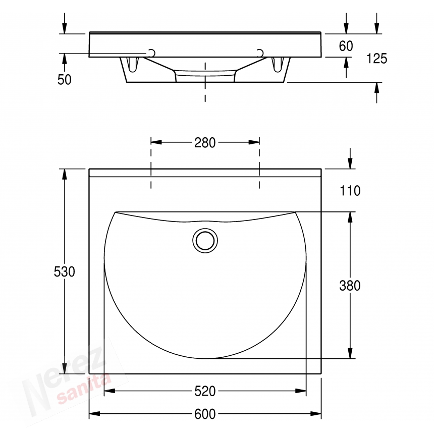 Umyvadlo Franke KWC ANMW210 RONDA