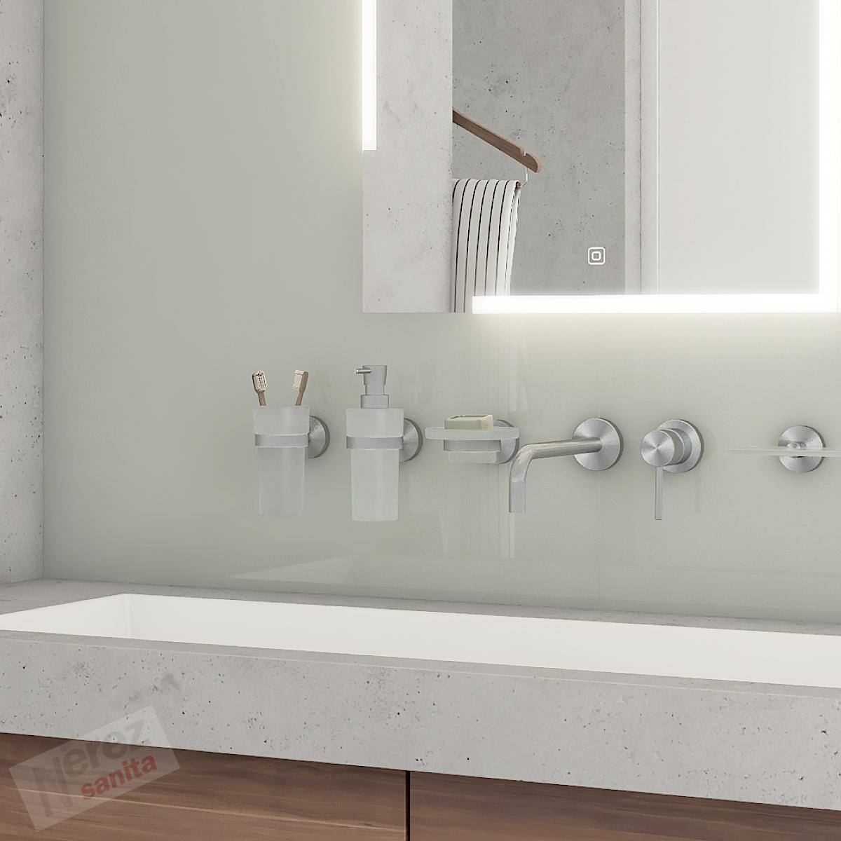 Držák na kartáčky, nerez UNM 13058W-10