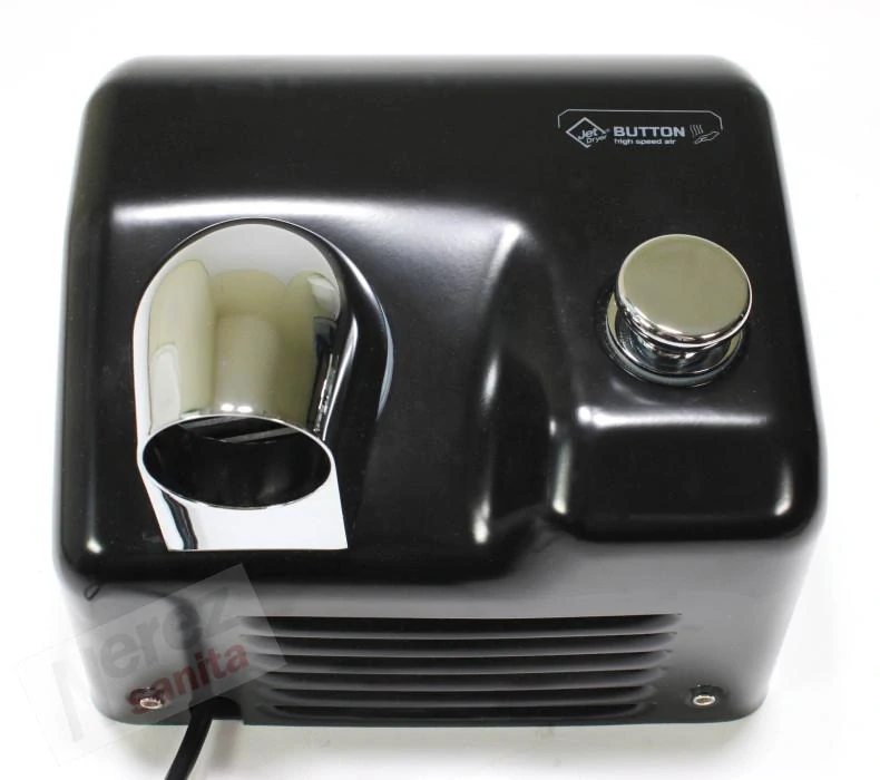 Vysoušeč rukou JET DRYER BUTTON černý