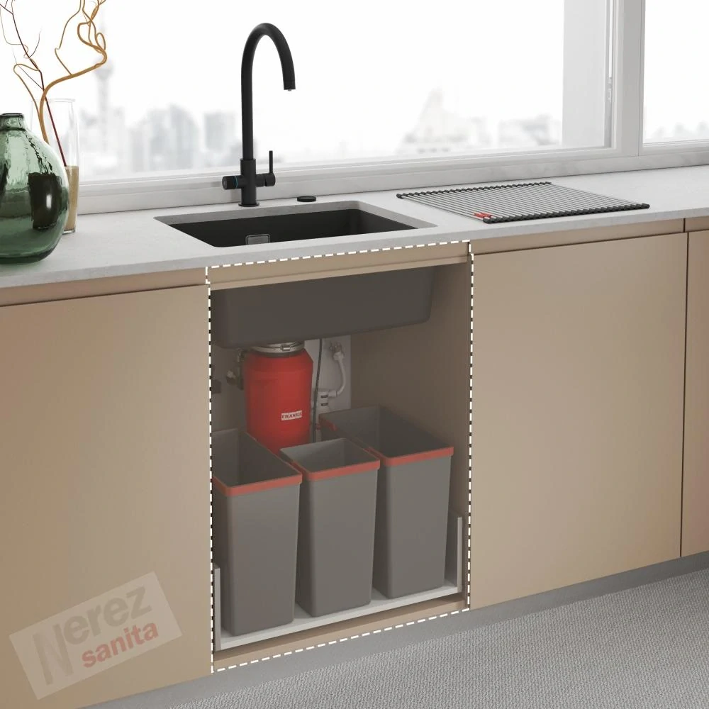 Baterie Franke FC 3080.901 filtrační matná černá