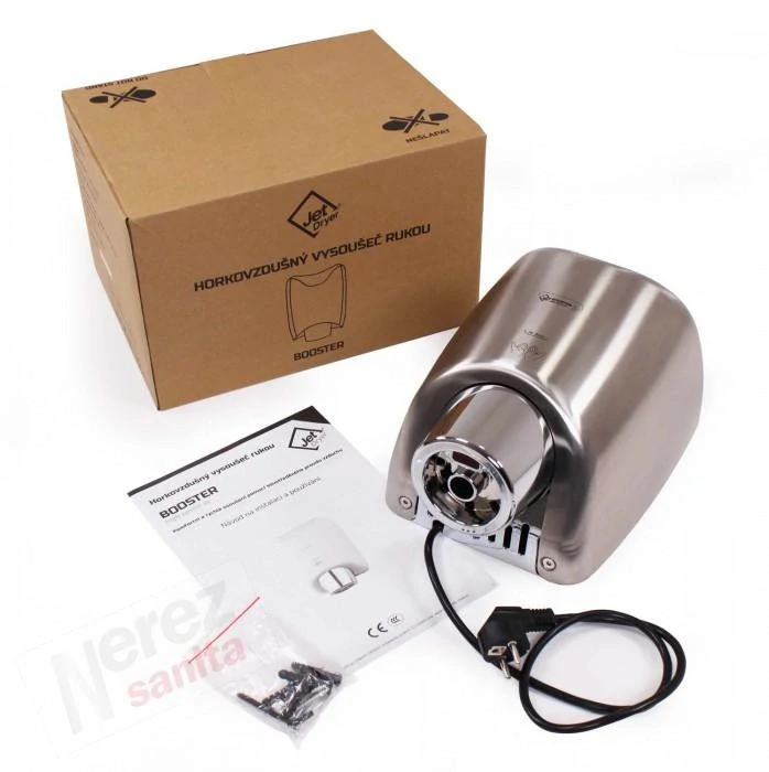 Vysoušeč rukou JET DRYER BOOSTER bílý plast